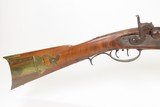 Antique J. WILT & Co Full-Stock .45 Percussion American Frontier LONG RIFLE Kentucky Style HUNTING/HOMESTEAD Long Rifle - 6 of 25