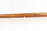 Antique J. WILT & Co Full-Stock .45 Percussion American Frontier LONG RIFLE Kentucky Style HUNTING/HOMESTEAD Long Rifle - 9 of 25