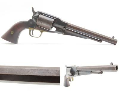 CIVIL WAR Antique U.S. REMINGTON Cartridge Conv. New Model ARMY w/CARTOUCHE Made Circa 1863-65 and Converted in the early 1870s
