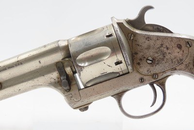 MERWIN, HULBERT & CO. “OPEN TOP” Antique .44 MH Single Action ARMY Revolver Early Model Full-Sized Late 1870s Revolver! - Image 16 of 20