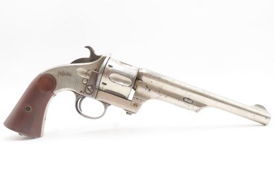 MERWIN, HULBERT & CO. “OPEN TOP” Antique .44 MH Single Action ARMY Revolver Early Model Full-Sized Late 1870s Revolver! - Image 2 of 20