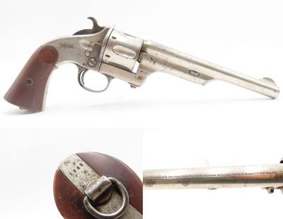 MERWIN, HULBERT & CO. “OPEN TOP” Antique .44 MH Single Action ARMY Revolver Early Model Full-Sized Late 1870s Revolver! - Image 1 of 20
