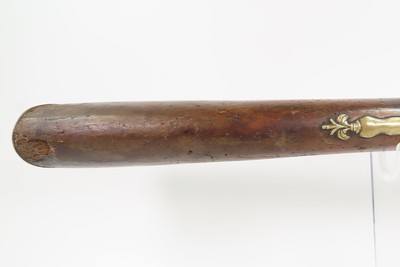 WAR of 1812 Era Antique BRASS BARRELED London Proofed FLINTLOCK BLUNDERBUSS 200+ Year Old WAR of 1812 Close Range Weapon! - Image 8 of 17