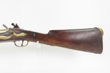 WAR of 1812 Era Antique BRASS BARRELED London Proofed FLINTLOCK BLUNDERBUSS 200+ Year Old WAR of 1812 Close Range Weapon! - 14 of 17