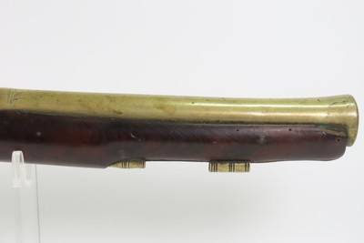 WAR of 1812 Era Antique BRASS BARRELED London Proofed FLINTLOCK BLUNDERBUSS 200+ Year Old WAR of 1812 Close Range Weapon! - Image 2 of 17