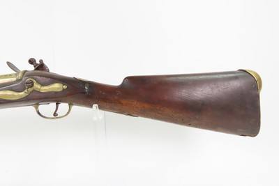WAR of 1812 Era Antique BRASS BARRELED London Proofed FLINTLOCK BLUNDERBUSS 200+ Year Old WAR of 1812 Close Range Weapon! - Image 14 of 17