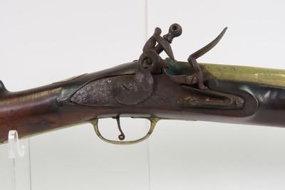 WAR of 1812 Era Antique BRASS BARRELED London Proofed FLINTLOCK BLUNDERBUSS 200+ Year Old WAR of 1812 Close Range Weapon! - Image 3 of 17