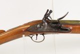 REVOLUTIONARY WAR Era Antique RICHARD WILSON London FLINTLOCK BLUNDERBUSSBRASS BARRELED “MINORIES-LONDON” Marked Longarm - 4 of 20