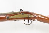 REVOLUTIONARY WAR Era Antique RICHARD WILSON London FLINTLOCK BLUNDERBUSSBRASS BARRELED “MINORIES-LONDON” Marked Longarm - 16 of 20