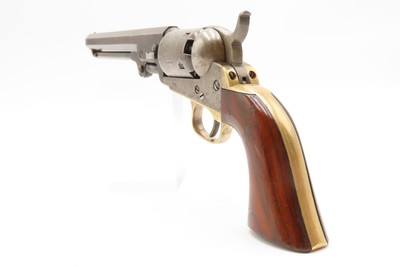 Nice CASED Pre-CIVIL WAR Antique COLT M1849 .31 Percussion POCKET Revolver1853 Mfg. WILD WEST Six-Shooter w/ACCESSORIES - Image 20 of 20