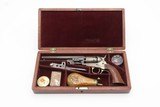 Nice CASED Pre-CIVIL WAR Antique COLT M1849 .31 Percussion POCKET Revolver1853 Mfg. WILD WEST Six-Shooter w/ACCESSORIES - 2 of 20