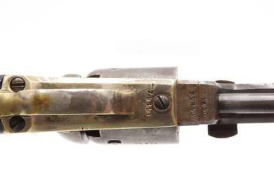 Nice CASED Pre-CIVIL WAR Antique COLT M1849 .31 Percussion POCKET Revolver1853 Mfg. WILD WEST Six-Shooter w/ACCESSORIES - Image 8 of 20