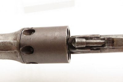 Antique SPRINGFIELD ARMS CO. Single Trigger NAVY Model PERCUSSION RevolverSCARCE! 1 of only 125 Manufactured in 1850-51 - Image 7 of 18
