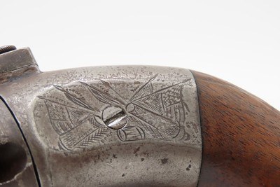 Antique SPRINGFIELD ARMS CO. Single Trigger NAVY Model PERCUSSION RevolverSCARCE! 1 of only 125 Manufactured in 1850-51 - Image 16 of 18