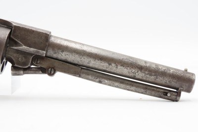 Antique SPRINGFIELD ARMS CO. Single Trigger NAVY Model PERCUSSION RevolverSCARCE! 1 of only 125 Manufactured in 1850-51 - Image 3 of 18