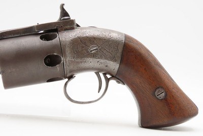 Antique SPRINGFIELD ARMS CO. Single Trigger NAVY Model PERCUSSION RevolverSCARCE! 1 of only 125 Manufactured in 1850-51 - Image 15 of 18