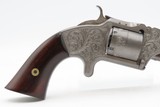 CASED & ENGRAVED Antique SMITH & WESSON No. 2 “Old Army” .32 RF Revolver“DEAD MAN’S HAND” Gun Engraved by RACHEL WELLS - 14 of 21