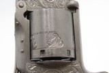 CASED & ENGRAVED Antique SMITH & WESSON No. 2 “Old Army” .32 RF Revolver“DEAD MAN’S HAND” Gun Engraved by RACHEL WELLS - 10 of 21
