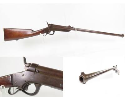 SCARCE American CIVIL WAR Antique U.S. SHARPS & HANKINS M1862 NAVY CarbineOne of 6,686 Navy Purchased During the Civil War