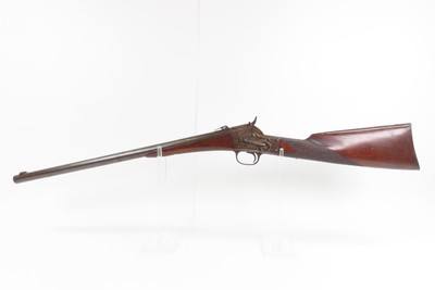 1 of 5,000 Antique REMINGTON / SAVAGE ARMS “Split Breech” TYPE I SR Carbine RARE Late/Post-CIVIL WAR Saddle Ring Carbine - Image 14 of 19