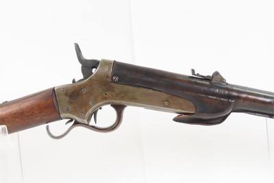 RARE Antique AMERICAN Civil War SHARPS & HANKINS M1862 NAVY Carbine w/COVER One of 6,686 Navy Purchased with Replacement Cover - Image 4 of 20