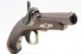 Scarce GOLD BANDED Antique C. SUTER Copyist DERRINGER Percussion PistolSELMA, ALABAMA Period Copy Henry Deringer’s Pistol - 15 of 16