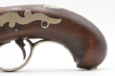 Scarce GOLD BANDED Antique C. SUTER Copyist DERRINGER Percussion PistolSELMA, ALABAMA Period Copy Henry Deringer’s Pistol - Image 14 of 16
