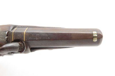 Scarce GOLD BANDED Antique C. SUTER Copyist DERRINGER Percussion PistolSELMA, ALABAMA Period Copy Henry Deringer’s Pistol - Image 8 of 16