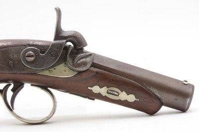 Scarce GOLD BANDED Antique C. SUTER Copyist DERRINGER Percussion PistolSELMA, ALABAMA Period Copy Henry Deringer’s Pistol - Image 3 of 16