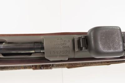 INTERWAR Era U.S. SPRINGFIELD M1903 .30-06 Bolt Action C&R MILITARY RifleINFANTRY w/ “SA/FLAMING BOMB/1-30” Barrel w/SLING - Image 15 of 24