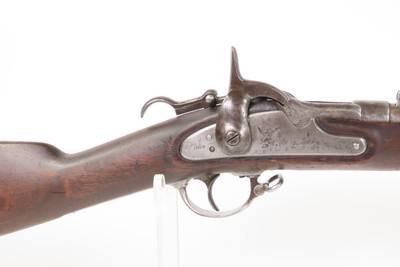 Scarce ROBERTS CONVERSION Antique U.S. SAVAGE M1861 Rifle-Musket CIVIL WAR.58 Caliber Rimfire PROVIDENCE TOOL COMPANY - Image 6 of 25