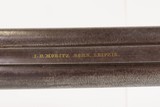 ENGRAVED & GOLD INLAID Antique German MORITZ Double Barrel SxS Shotgun 16gHAMMER GUN Made c. 1870s-80 in LEIPZIG, GERMANY - 18 of 25