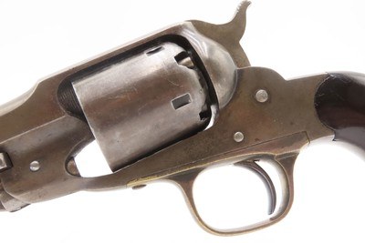 CASED Antique E. REMINGTON & SONS “New Model” POLICE Percussion RevolverUNCONVERTED .36 Caliber Five Shot with ACCESSORIES - Image 17 of 20