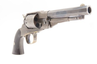 CASED Antique E. REMINGTON & SONS “New Model” POLICE Percussion RevolverUNCONVERTED .36 Caliber Five Shot with ACCESSORIES - Image 19 of 20
