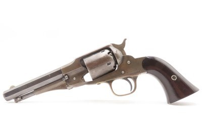 CASED Antique E. REMINGTON & SONS “New Model” POLICE Percussion RevolverUNCONVERTED .36 Caliber Five Shot with ACCESSORIES - Image 15 of 20