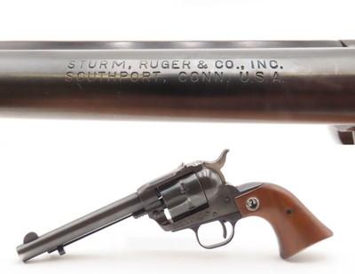 RUGER SINGLE SIX Single Action 3-SCREW FRAME C&R Revolver w/BOTH CYLINDERSPredecessor to the “NEW MODEL” Single Six
