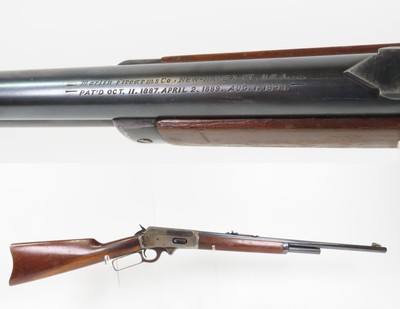 c1920 mfr. MARLIN M93 Lever Action .30-30 Carbine C&R 2/3 Mag, Case ColorsMarlin’s First Smokeless Powder Rifle Pre-Bullseye