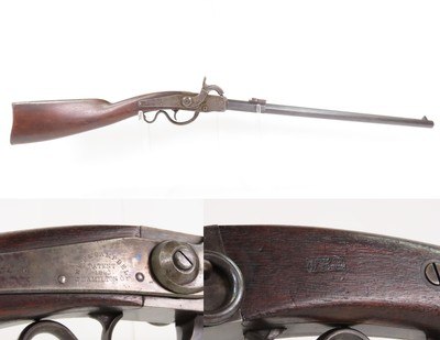 Rare CIVIL WAR Antique GWYN & CAMPBELL Saddle Ring “Union Rifle” GRAPEVINE1 of 4,000 Union Cavalry “GRAPEVINE” CARBINE!