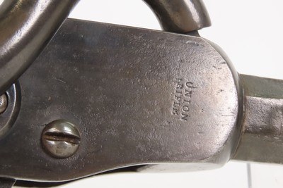 Rare CIVIL WAR Antique GWYN & CAMPBELL Saddle Ring “Union Rifle” GRAPEVINE1 of 4,200 TYPE I Union CAVALRY CARBINES - Image 7 of 23