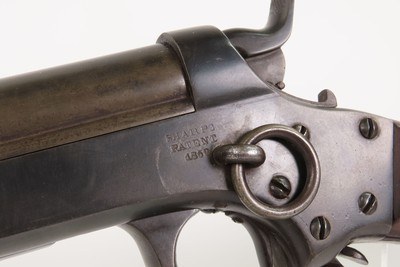 RARE 1 of 500 CIVIL WAR Antique SHARPS & HANKINS Model 1862 ARMY Carbine .50 Rimfire, 19” Barrel, Saddle Ring - Image 19 of 21
