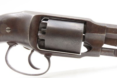 CIVIL WAR Antique Pettengill U.S. RAYMOND & ROBITAILLE .44 ARMY RevolverU.S. Ordnance Cartouche ROGERS, SPENCER & CO. - Image 4 of 20