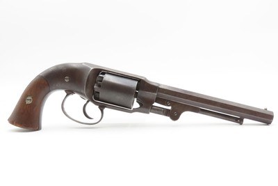 CIVIL WAR Antique Pettengill U.S. RAYMOND & ROBITAILLE .44 ARMY RevolverU.S. Ordnance Cartouche ROGERS, SPENCER & CO. - Image 2 of 20