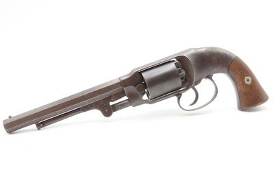 CIVIL WAR Antique Pettengill U.S. RAYMOND & ROBITAILLE .44 ARMY RevolverU.S. Ordnance Cartouche ROGERS, SPENCER & CO. - Image 15 of 20
