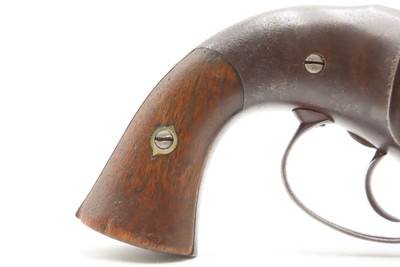 CIVIL WAR Antique Pettengill U.S. RAYMOND & ROBITAILLE .44 ARMY RevolverU.S. Ordnance Cartouche ROGERS, SPENCER & CO. - Image 5 of 20