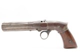 Scarce ANTEBELLUM Pre-Civil War ROBBINS & LAWRENCE Ring Trigger PEPPERBOXLEONARD’S PATENT Pistol with RARE BOX - 20 of 21