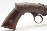 Scarce ANTEBELLUM Pre-Civil War ROBBINS & LAWRENCE Ring Trigger PEPPERBOXLEONARD’S PATENT Pistol with RARE BOX - 9 of 21