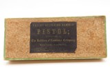 Scarce ANTEBELLUM Pre-Civil War ROBBINS & LAWRENCE Ring Trigger PEPPERBOXLEONARD’S PATENT Pistol with RARE BOX - 17 of 21