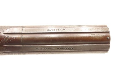 Scarce ANTEBELLUM Pre-Civil War ROBBINS & LAWRENCE Ring Trigger PEPPERBOXLEONARD’S PATENT Pistol with RARE BOX - Image 8 of 21