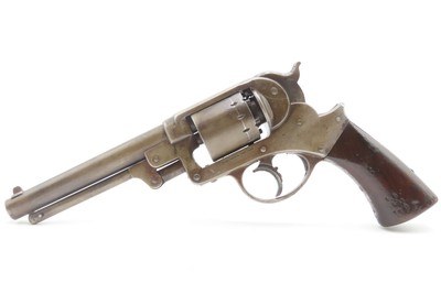 CIVIL WAR Antique U.S. STARR ARMS M1858 Army .44 DA PERC. Revolver HOLSTERU.S. Contract DOUBLE ACTION ARMY Revolver - Image 13 of 24