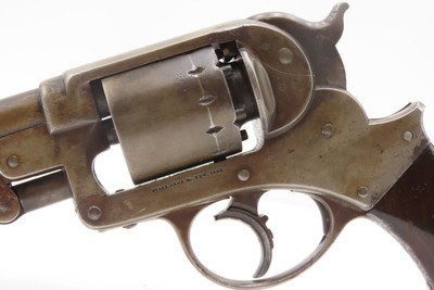 CIVIL WAR Antique U.S. STARR ARMS M1858 Army .44 DA PERC. Revolver HOLSTERU.S. Contract DOUBLE ACTION ARMY Revolver - Image 15 of 24